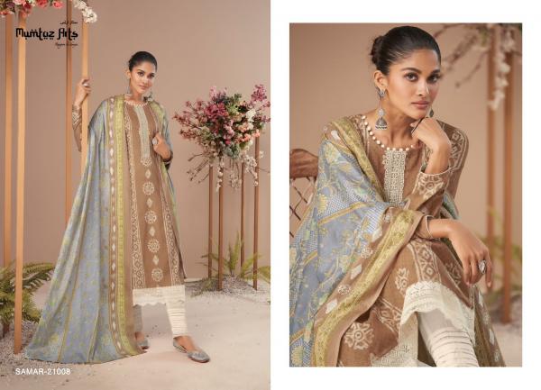 Mumtaz Samar Stylish New Designer Dress Material Collection